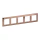 Legrand Valena Life ötös keret réz dekor (Legrand 754165)