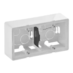   Legrand Valena Life kiemelődoboz, kettős fehér (Legrand 754192)