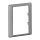 Legrand Valena Life egyes keret 2x2P+F csatlakozóaljzathoz alumínium (Legrand 754241)