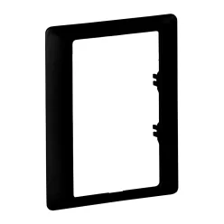   Legrand Valena Life egyes keret 2x2P+F csatlakozóaljzathoz, fekete (Legrand 754261)