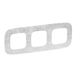   Legrand Valena Allure Hármas keret, Króm dekor (Legrand 754343)