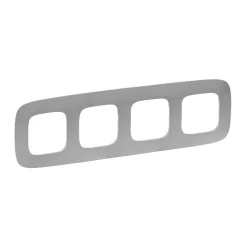   Legrand Valena Allure Négyes keret, Alumínium (Legrand 754394)