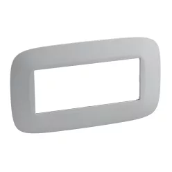   Legrand Valena Allure Ötmodulos keret, Alumínium (Legrand 754396)