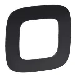   Legrand Valena Allure Egyes keret, Matt fekete (Legrand 754401)