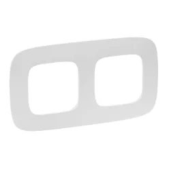   Legrand Valena Allure Kettes keret, Gyöngyház (Legrand 754412)