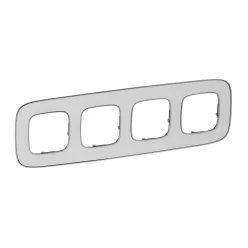   Legrand Valena Allure Négyes keret, Jégfehér (Legrand 754424)