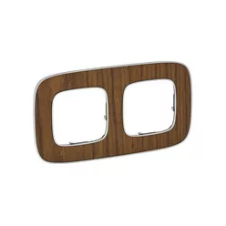 Legrand Valena Allure Kettes keret, Dió (Legrand 754462)