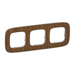 Legrand Valena Allure Hármas keret, Dió (Legrand 754463)