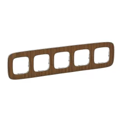 Legrand Valena Allure Ötös keret, Dió (Legrand 754465)