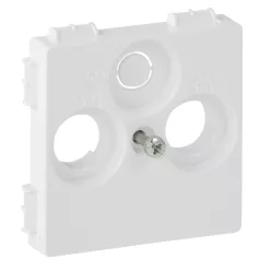   Legrand Valena Life TV-Rádió-SAT csatlakozóaljzat fedél (30 mm) fehér (Legrand 754800)