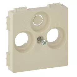   Legrand Valena Life TV-Rádió-SAT csatlakozóaljzat fedél (30 mm) elefántcsont (Legrand 754801)