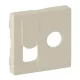 Legrand Valena Life TV csatlakozóaljzat + RJ45 Cat. 6 UTP aljzat burkolat, elefántcsont (Legrand 754831)