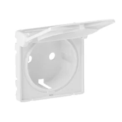   Legrand Valena Life 2P+F csatlakozóaljzat burkolat csapófedéllel fehér (Legrand 754840)