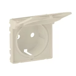   Legrand Valena Life 2P+F csatlakozóaljzat burkolat csapófedéllel elefántcsont (Legrand 754841)