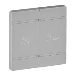   Legrand MyHome (Valena Life) “Ne zavarjanak” és “Takarítást kérek” burkolatok kat. szám 0 675 93 vezérlő mechanizmushoz, alumínium (Legrand 754932)