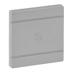   Legrand MyHome (Valena Life) “Ne zavarjanak” széles burkolat kat. szám 0 675 93 vezérlő mechanizmushoz, alumínium (Legrand 754942)