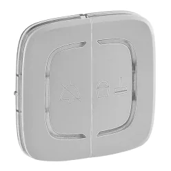   Legrand MyHome (Valena Allure) “Ne zavarjanak” és “Takarítást kérek” burkolatok kat. szám 0 675 93 vezérlő mechanizmushoz, alumínium (Legrand 754948)