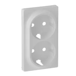   Legrand Valena Life 2x2P+F csatlakozóaljzat burkolat fehér (Legrand 754950)