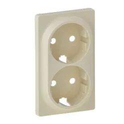   Legrand Valena Life 2x2P+F csatlakozóaljzat burkolat elefántcsont (Legrand 754951)
