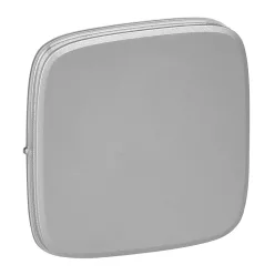   Legrand Valena Allure Széles burkolat kapcsolókhoz, Alumínium (Legrand 755007)