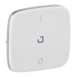   Legrand Valena Allure Kétpólusú kapcsoló burkolat, fj, Fehér (Legrand 755045)