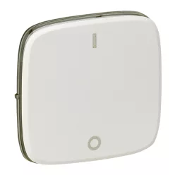   Legrand Valena Allure Kétpólusú kapcsoló burkolat, Gyöngyház (Legrand 755129)