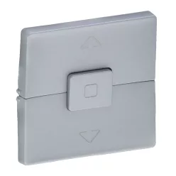   Legrand Valena Life redőnykapcsoló és -nyomó burkolat alumínium (Legrand 755142)