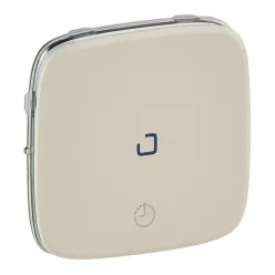   Legrand Valena Allure Világítás+szellőzés kapcsoló burkolat, Elefántcsont (Legrand 755216)