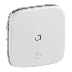   Legrand Valena Allure Világítás+szellőzés kapcsoló burkolat, Gyöngyház (Legrand 755219)