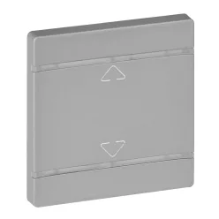   Legrand MyHome (Valena Life) redőnyvezérlés FEL/LE széles burkolat, alumínium (Legrand 755312)