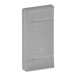   Legrand MyHome (Valena Life) hangerővezérlés, fényerőszabályozás, bal oldali burkolat, alumínium (Legrand 755323)