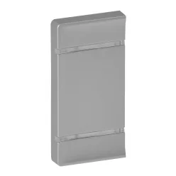   Legrand MyHome (Valena Life) jelöletlen jobb vagy bal oldali burkolat, alumínium (Legrand 755332)