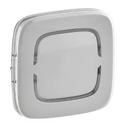   Legrand MyHome (Valena Allure) jelöletlen széles burkolat, aluminium (Legrand 755363)