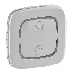   Legrand MyHOME (Valena Allure) GEN BE/KI széles burkolat, aluminium (Legrand 755369)