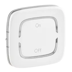   Legrand MyHOME (Valena Allure) BE/KI jelölés széles burkolat, fehér (Legrand 755373)