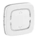 Legrand MyHome (Valena Allure) redőnyvezérlő széles burkolat, fehér (Legrand 755404)