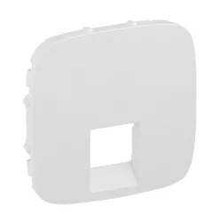   Legrand Valena Allure RJ11/RJ45 aljzat burkolat, Fehér (Legrand 755415)