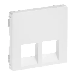   Legrand Valena Life 2xRJ45/RJ11 csatlakozóaljzat burkolat fehér (Legrand 755420)