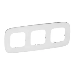   Legrand Valena Allure Hármas keret, Fehérüveg (Legrand 755543)