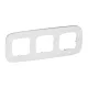 Legrand Valena Allure Hármas keret, Fehérüveg (Legrand 755543)