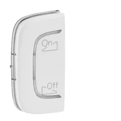   Legrand MyHOME (Valena Allure) hangerővezérlés, fényerőszabályzás bal oldali burkolat, fehér (Legrand 755573)