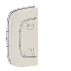   Legrand MyHOME (Valena Allure) hangerővezérlés, fényerőszabályzás bal oldali burkolat, elefántcsont (Legrand 755574)