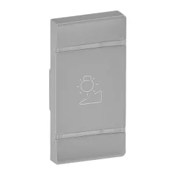   Legrand MyHome (Valena Life) fényerőszabályzás FEL/LE, jobb oldali burkolat, alumínium (Legrand 755582)