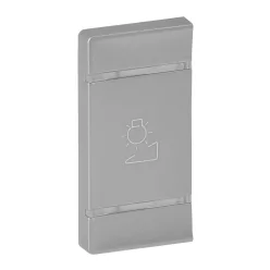   Legrand MyHome (Valena Life) fényerőszabályzás FEL/LE, bal oldali burkolat, alumínium (Legrand 755592)