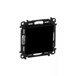   Legrand Valena Life keresztkapcsoló mechanizmus burkolattal, 10 AX, fekete (Legrand 756317)