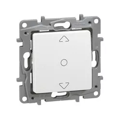   Legrand Niloé redőnykapcsoló (3 állású) 6A, mechanikus végállású motor közvetlen vezérléséhez, fehér (Legrand 764511)