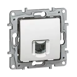   Legrand Niloé RJ45 Cat.6 UTP csatlakozóaljzat, fehér (Legrand 764573)