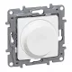 Legrand Niloé forgatógombos fényerőszabályzó 5 - 300 W (izzó, halogén), 2-vezetékes, fehér (Legrand 764588)