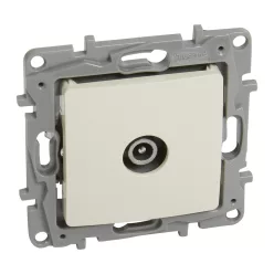   Legrand Niloé TV aljzat, átmenő (14 dB), bézs (Legrand 764652)
