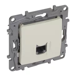   Legrand Niloé RJ45 Cat.6 UTP csatlakozóaljzat, bézs (Legrand 764673)